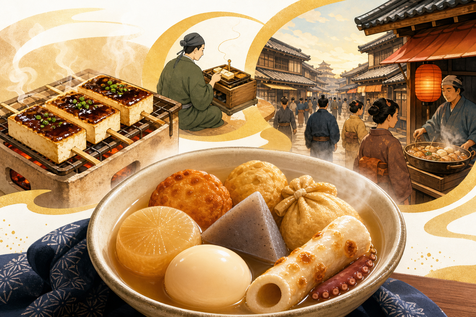 おでん の由来は?