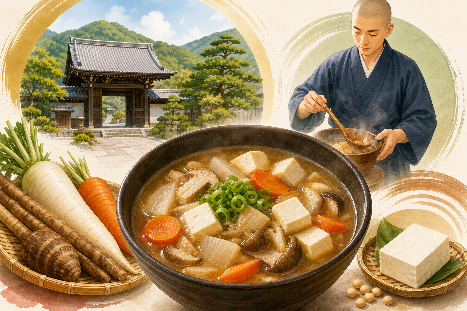 けんちん汁の由来はなぜ?