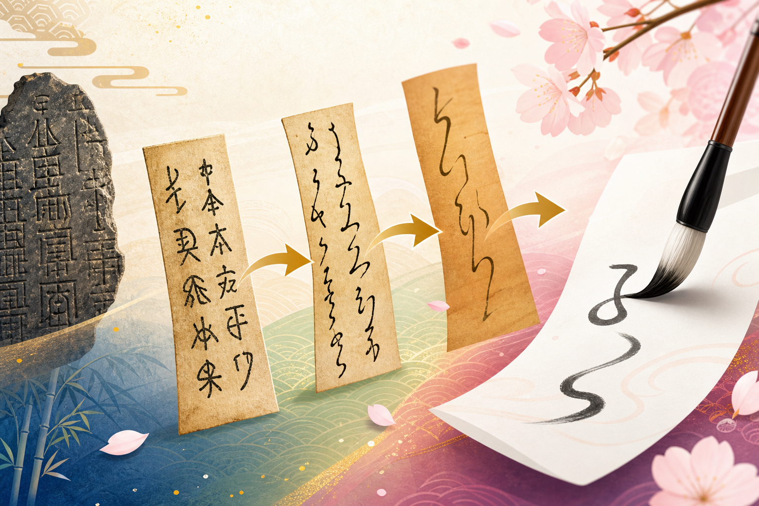 ひらがな の由来は?