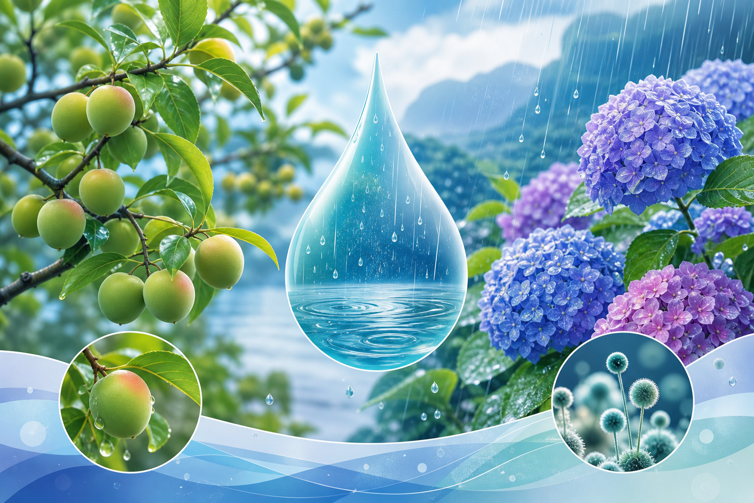 梅雨 の由来とは？