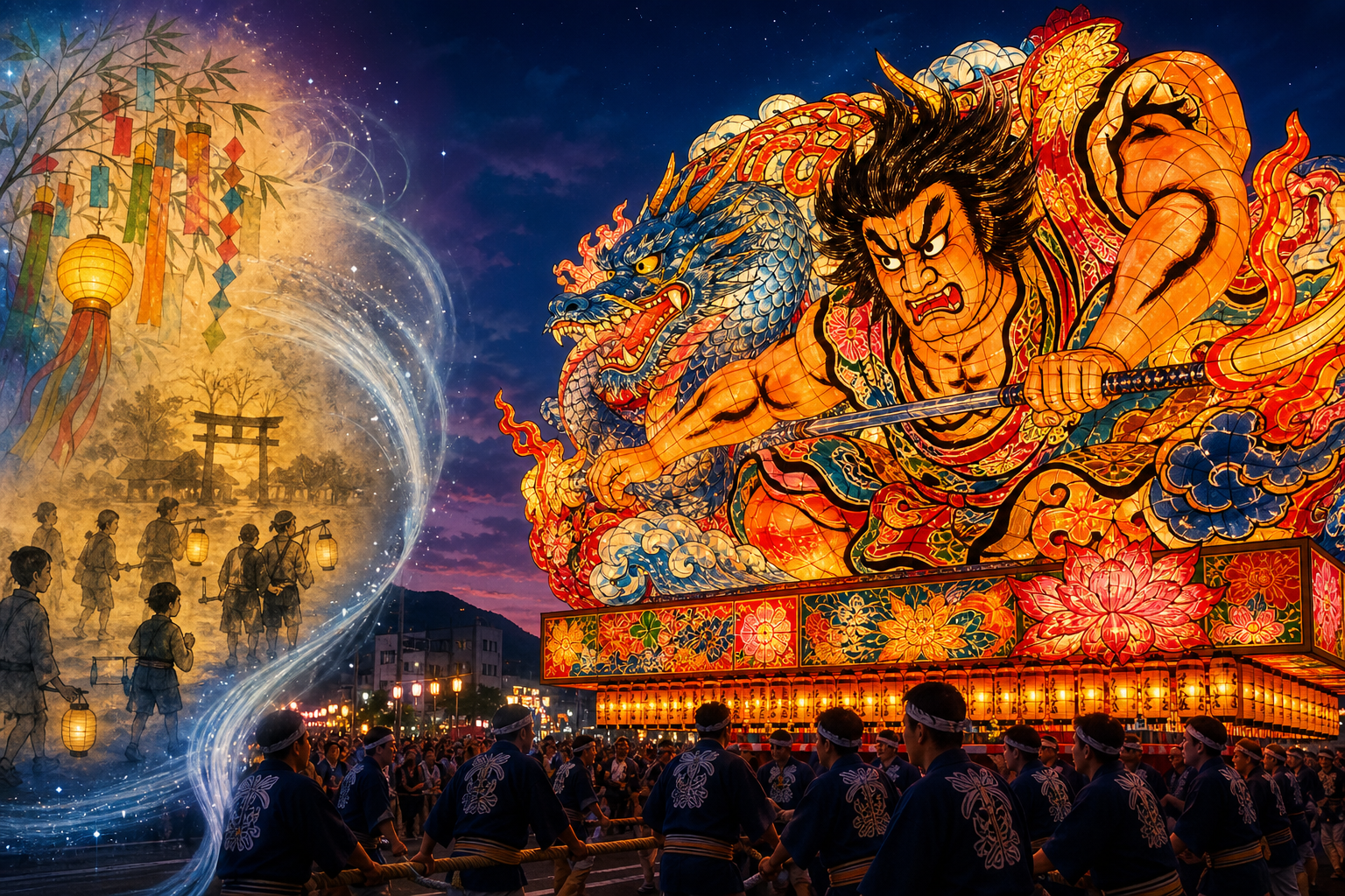 ねぶた祭り の由来とは?