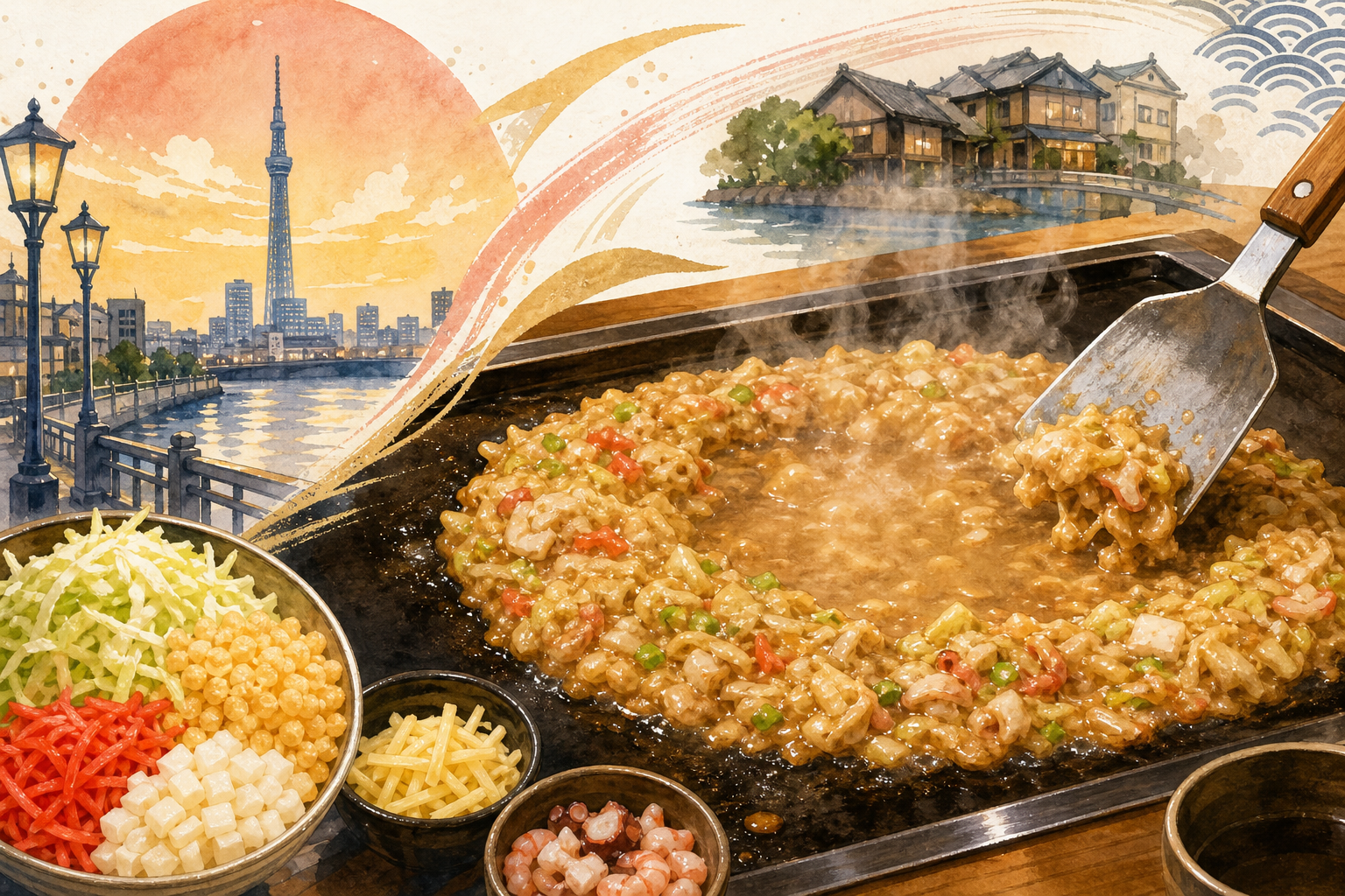 もんじゃ焼きの由来は？